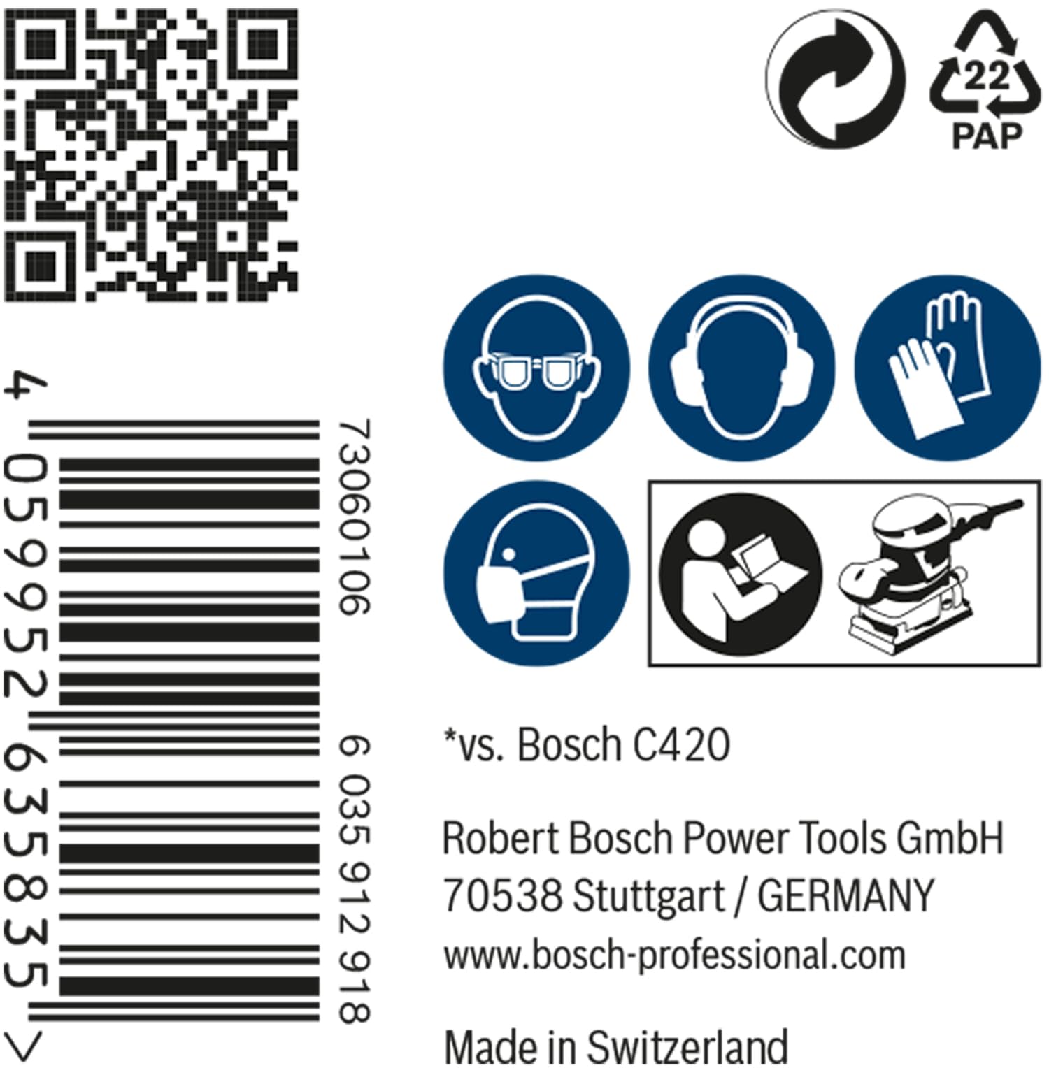 Bosch EXPERT M480 - Red de lija (50 unidades, para pintura sobre madera, madera dura, diámetro de 80 x 133 mm, grano 180, accesorio profesional lijadora orbital)