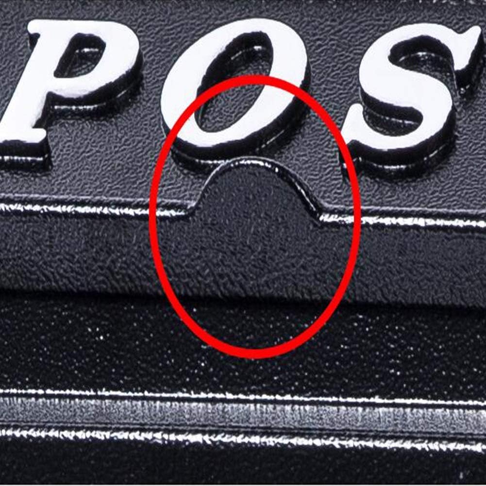 Wall Mount Mailboxes,Wall Mounted Post Box Wall Mount Letterboxes Postbox For Outside Mailbox Retro Vintage European Aluminum Post Box Outdoor Brown Wall Mounted Mail Box Secure Letterbox Ma