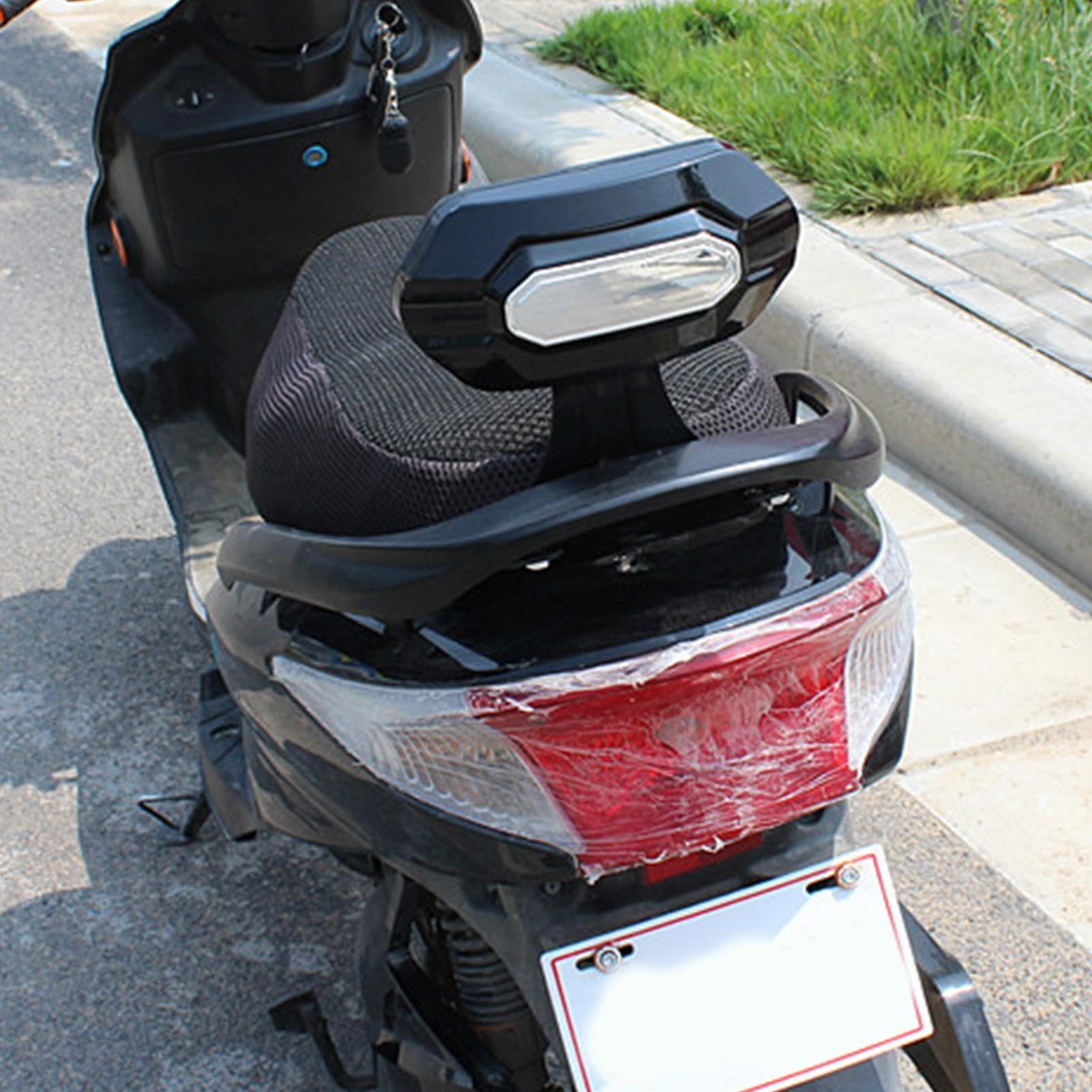 Schienale per moto, comodo supporto per schienale moto, schienale elettrico staccabile, per passeggero e scooter