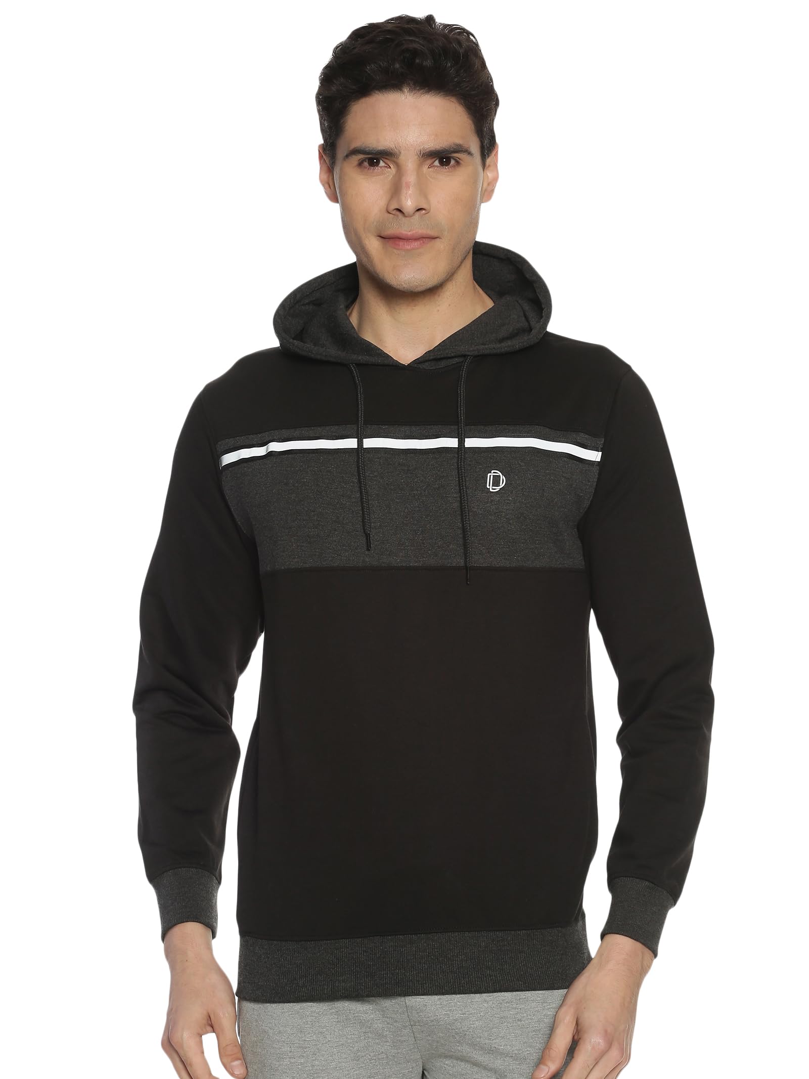 Men's Cotton Rich Fleece Hoodie with Full Zipper-image-46