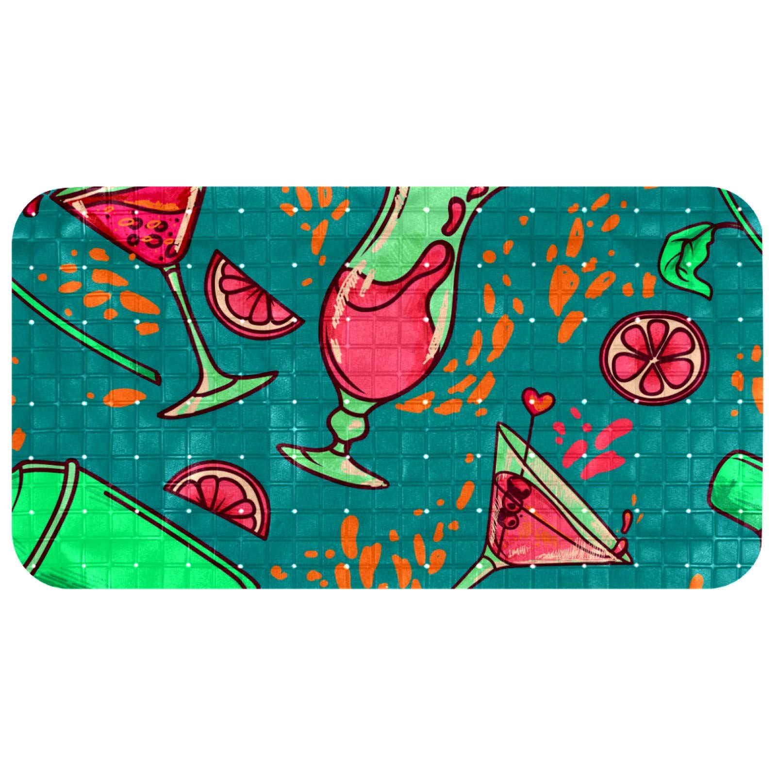 Tapis de douche sans danger pour bébé et enfant Bennigiry 37,3 x 68,3 cm