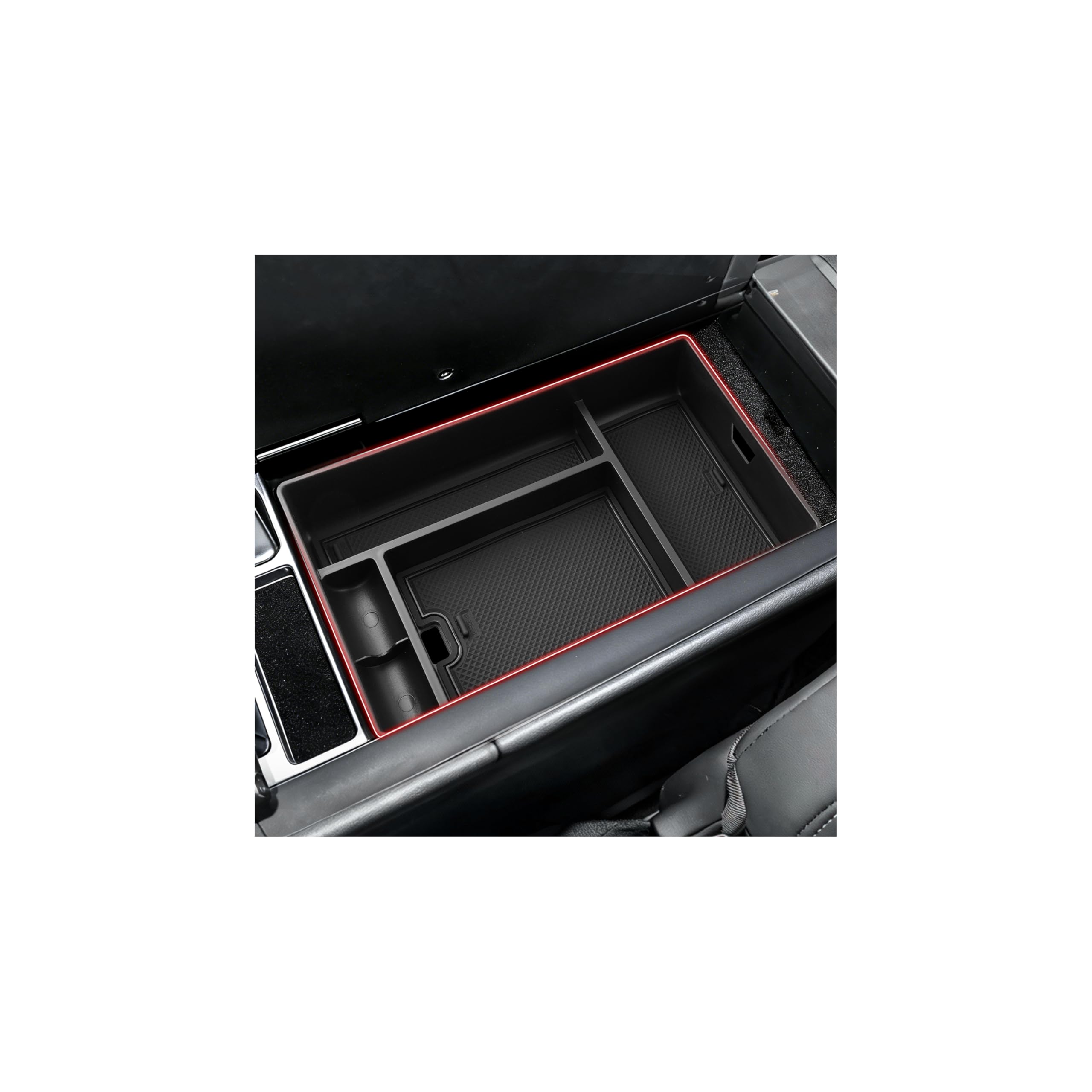 Autorder Compatible with Center Console Organizer 2022 2023 Lexus NX NX 250/NX 350/NX 350h/NX 450h+ Accessories Armrest Box Secondary Storage Box Insert Tray