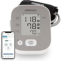 Omron Bronze Upper Arm Blood Pressure Monitor - Clinically Validated, Bluetooth App Connect, #1 Doctor Recommended Home Use