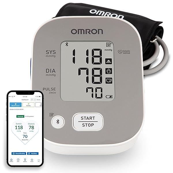OMRON Iron Blood Pressure Monitor for Home Use & Upper Arm Blood Pressure Cuff - #1 Doctor & Pharmacist Recommended Brand - Clinically Validated