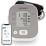 OMRON Bronze Blood Pressure Monitor for Home Use & Upper Arm Blood Pressure Cuff - 1 Doctor & Pharmacist Recommended Brand - Clinically Validated - Connect App