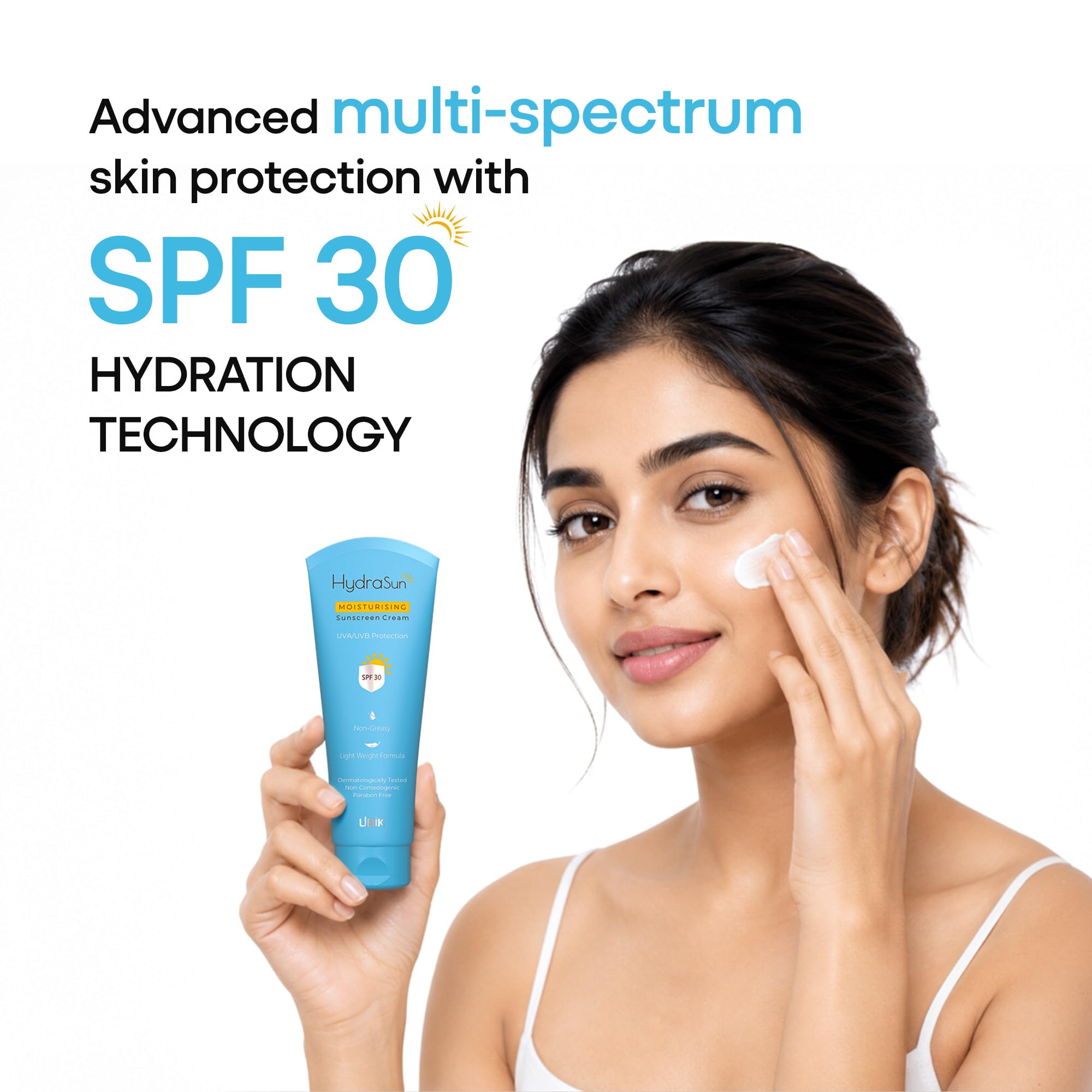 HYDRASUN Sunscreen: Hydrating SPF 30 Cream -5