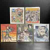 FAIRY TAIL色紙セット Amazon.co.jp: FAIRYTAIL フェアリーテイル 版画展 色紙 5点