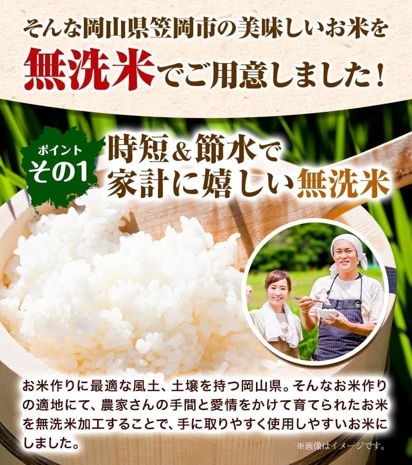 Amazon.co.jp: 岡山県産 無洗米 20kg 家計応援 ブレンド米 晴れの国