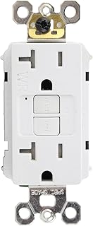 Pass & Seymour 2097TRWRW Spec-Grade Weather-Resistant 20A Self-Test GFCI, White