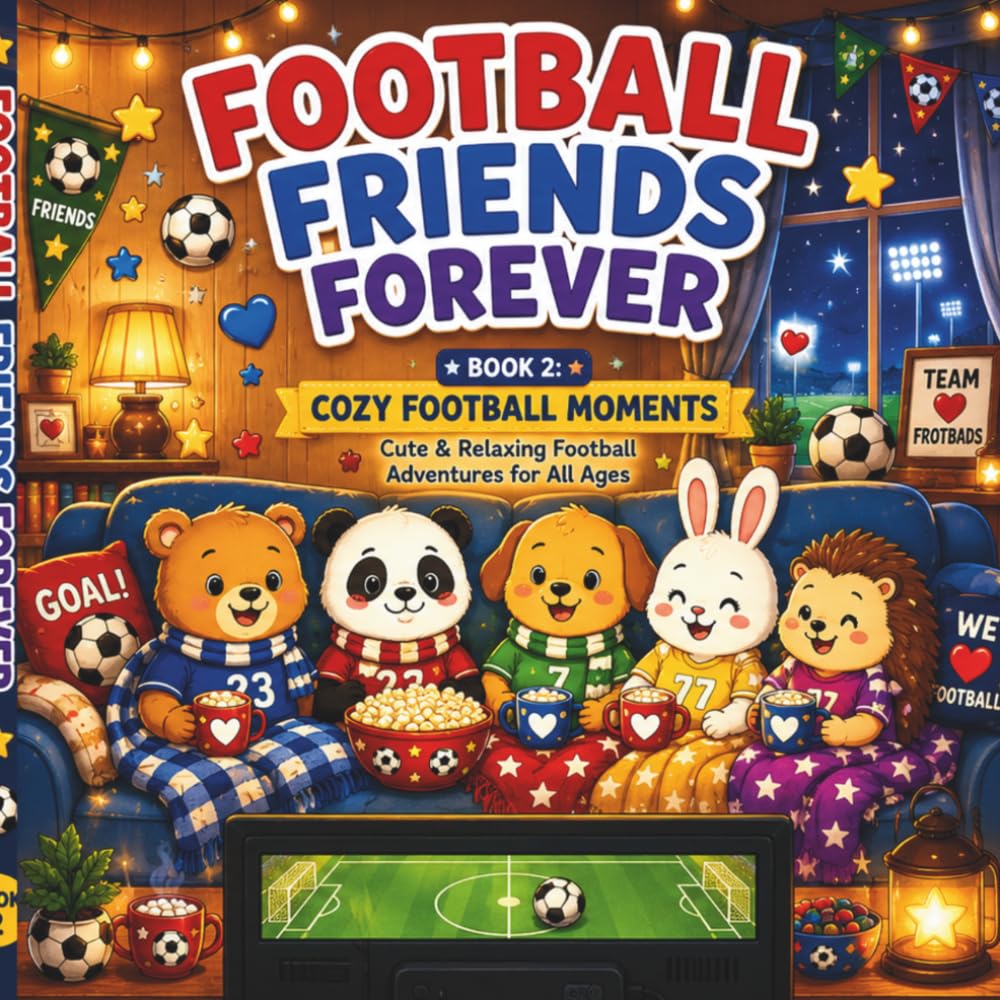 Football Friends Forever: Cozy Football Moments: Cute & Relaxing Football Adventures for All Ages