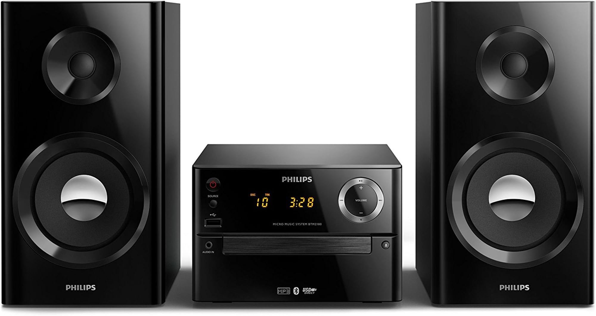 Philips BTM2180/37 Micro Music System (Black)