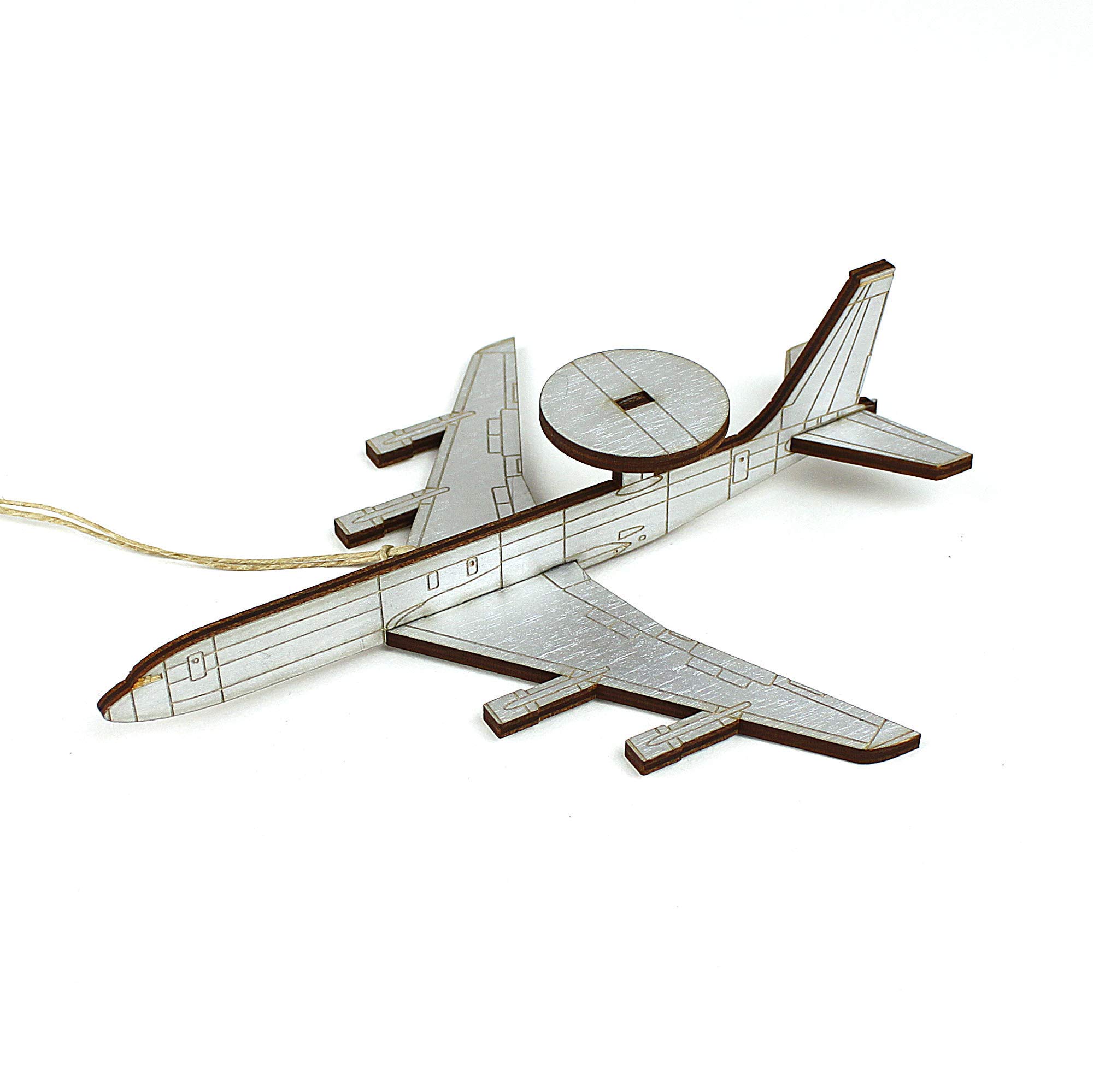 E-3 Sentry AWACS Airplane Christmas Ornament
