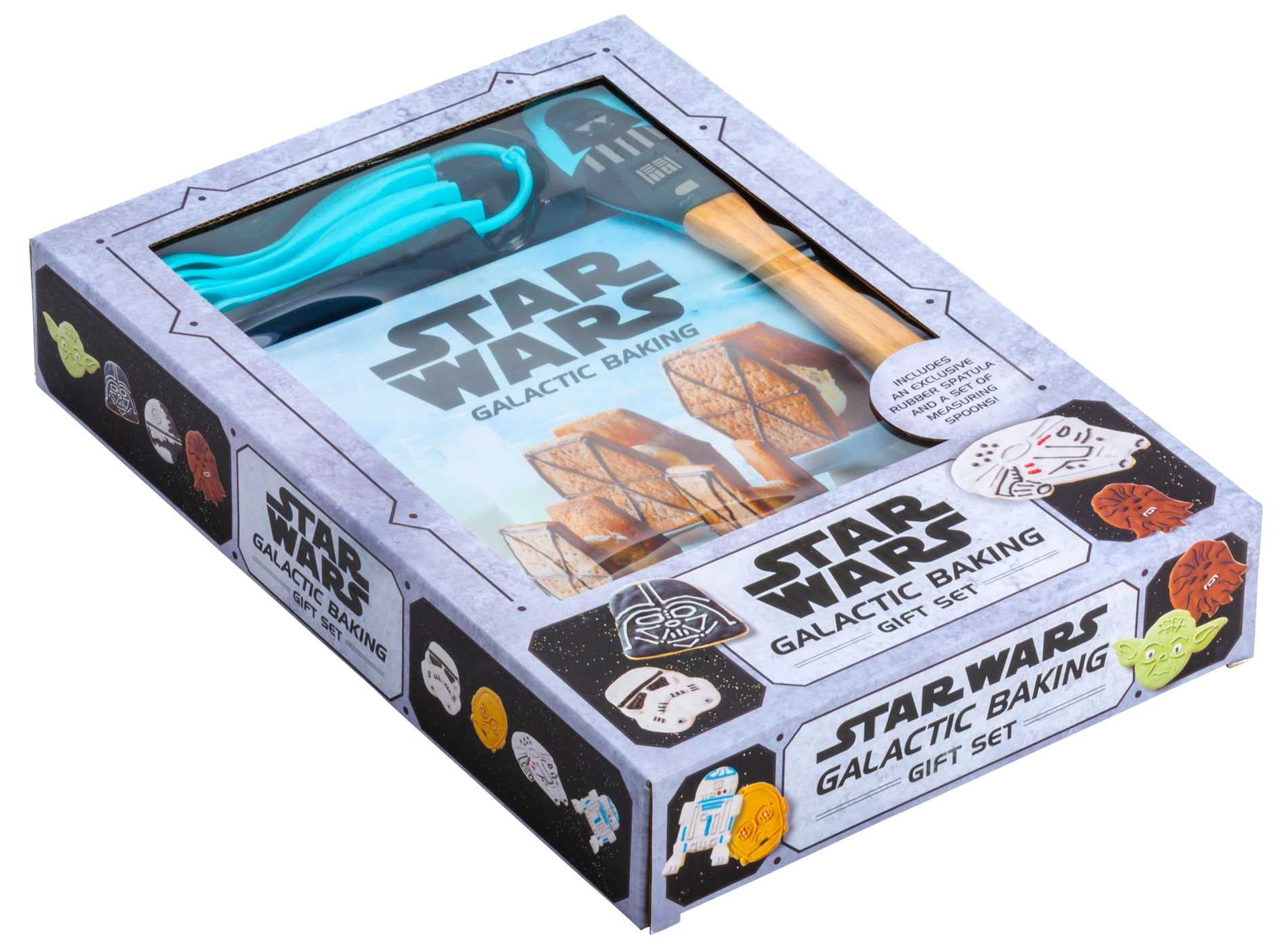 Insight Editions Star Wars: Galactic Baking Gift Set The Official Cookbook of Sweet and Savory Treats from Tatooine, Hoth, and Beyond