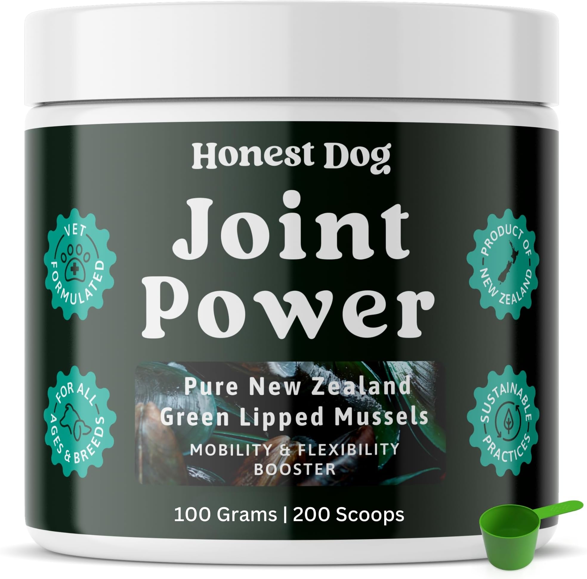 Total Pets 100 Pure Green Lipped Mussel Powder for Dogs 100g (166 servings) Amazon.co.uk Pet