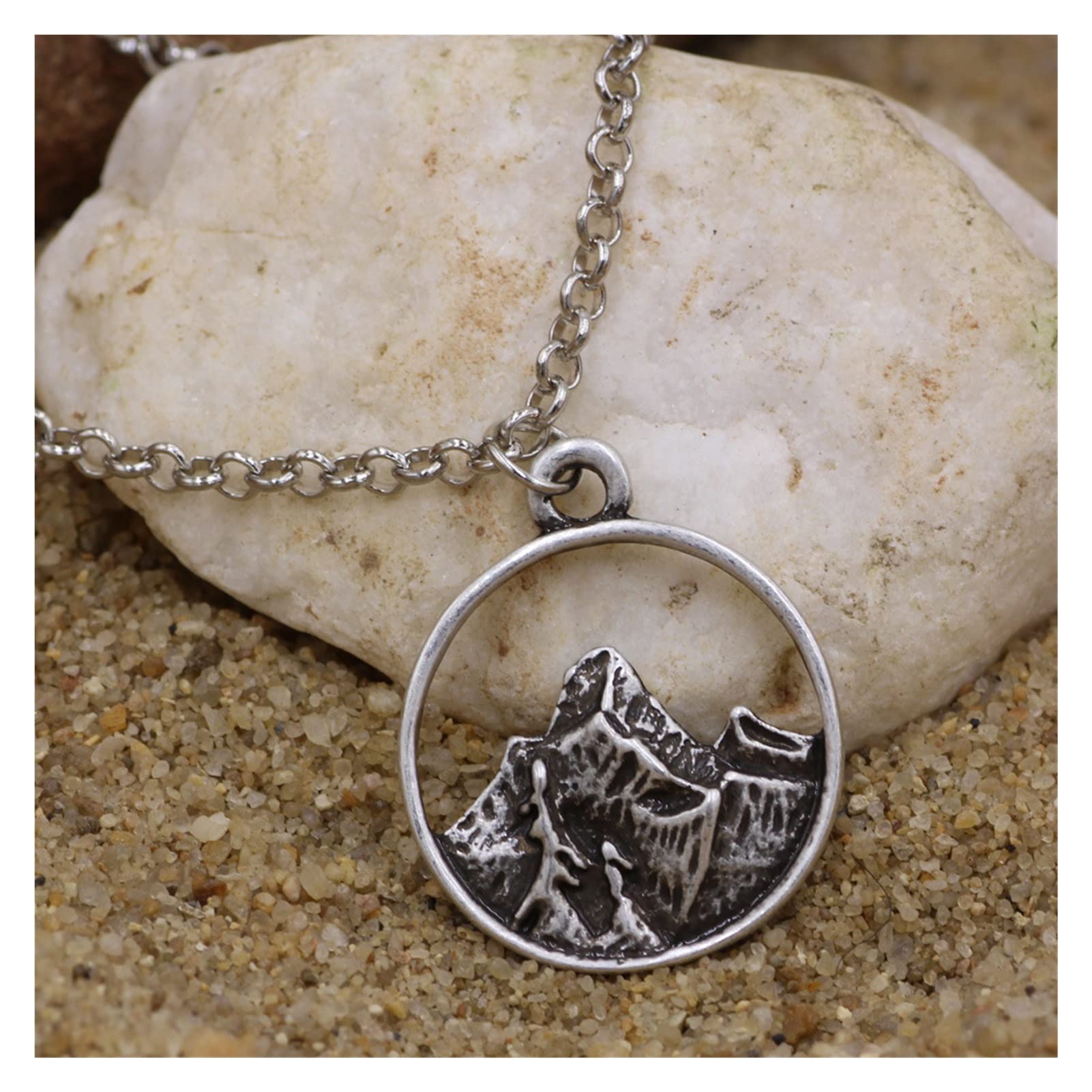 Collane da uomo, Collane serie Viking Collana con ciondoli piccoli Collana semplice per coppie Collana con ciondolo Collana con catena punk rock Accessori per abbigliamento Collane con ciondolo per