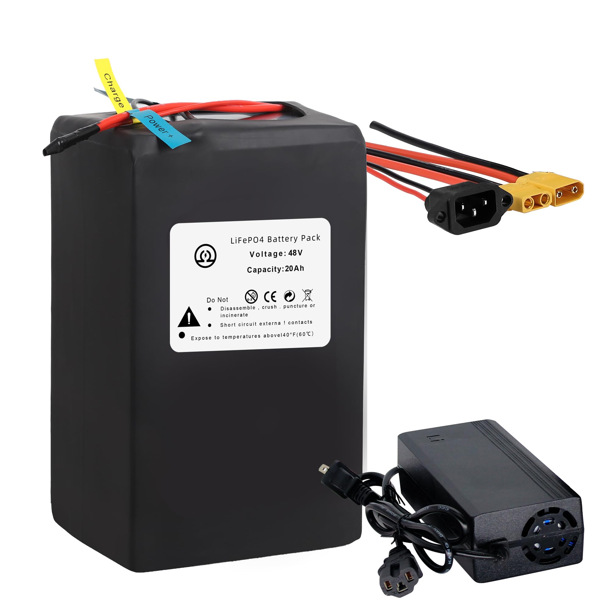 PYXMGSHMY 48V 20Ah Ebike Battery