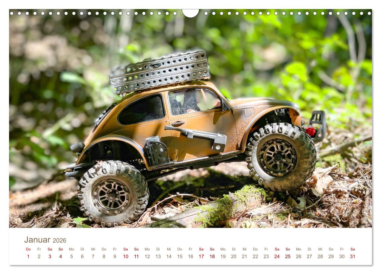 Where your RC Adventure begins! (Wandkalender 2026 DIN A3 quer), CALVENDO Monatskalender: Crawler von Fotografiert von Crawlern Fahrern für Crawler Fans