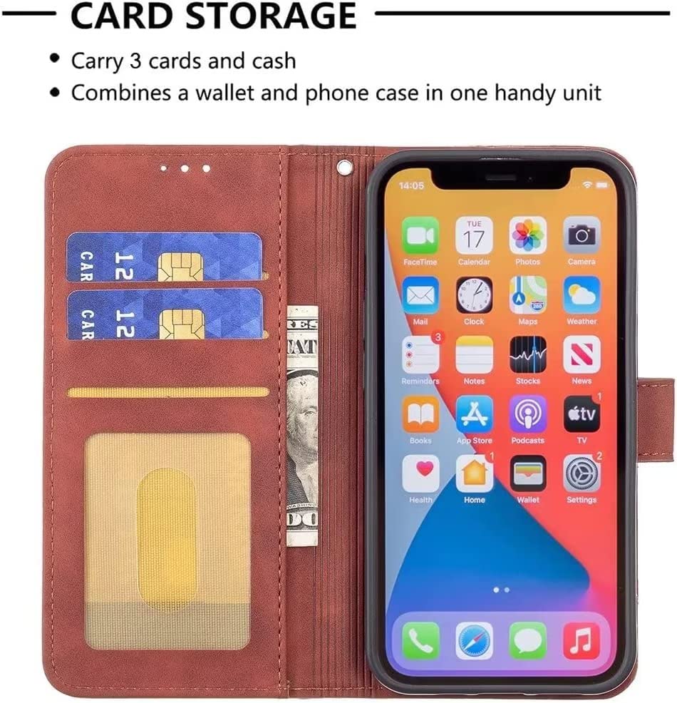 IDEWEI Custodia e cover per Oneplus Nord N20 5G Custodia a portafoglio in pelle con supporto per Oneplus Nord N20 5G Custodia magnetica per telefono custodia con slot per schede