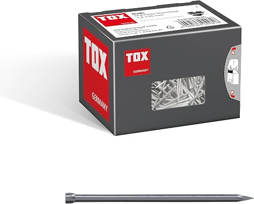 TOX Clavos de alambre 1,4x25 mm con cabeza de recalcado para fijaciones casi inv