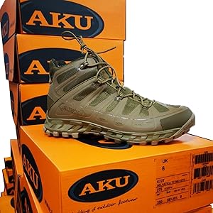 Amazon.co.jp: AKU Selvatica Tactical Mid GTX - 軽量防水コンバット