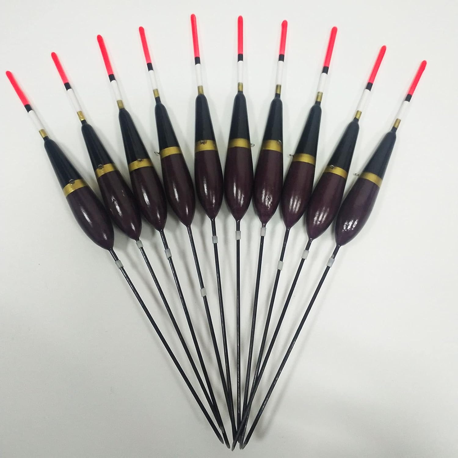10pcs Collection Fishing Bobbers Cork Floats Kit Antenna Balsa Wood 2g/3g Buoy Fishing Tackle corchos de Pesca