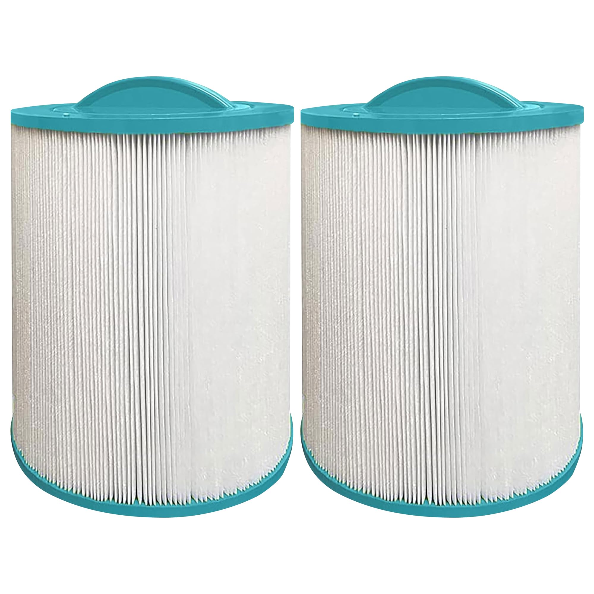 Hurricane Filters 2 Pack HF6H502-01 Advanced Pool Filter Cartridge - Replacement for PAS50SV-F2M, Unicel 6CH-502, Filbur FC-0311