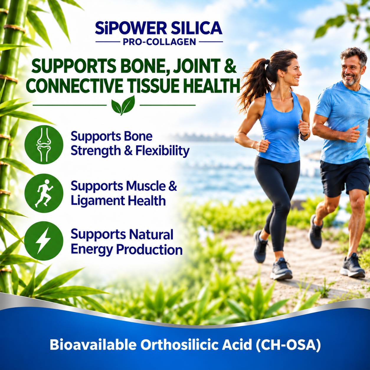 SiPower Silica Vegan Collagen, Supplement Drops-Liquid Mineral Orthosilicic Acid (CH-OSA) + Fulvic Acid. Natural Collagen Booster for Joints, Bones, Hair, Skin, Nails, Immune & Digestive Health-4oz — Amazon image 3