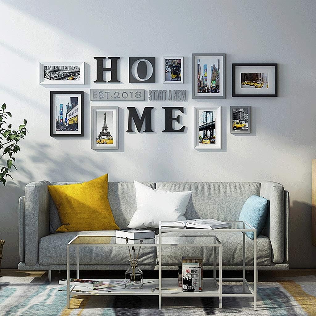 WEHISFD Photo Wall Decoration Room Minimalist Bedroom Frame(D)
