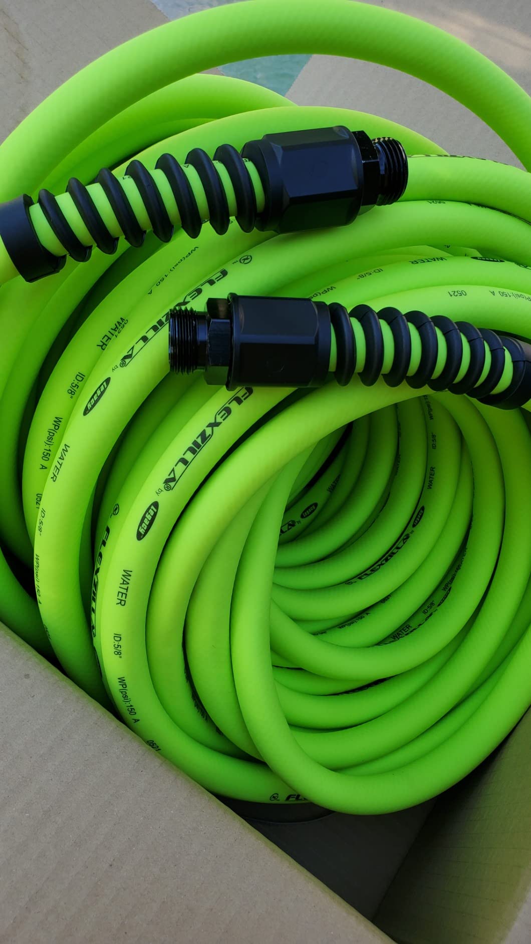 18/mo Finance Flexzilla Pro Water Hose with Reusable Fittings, 5/8