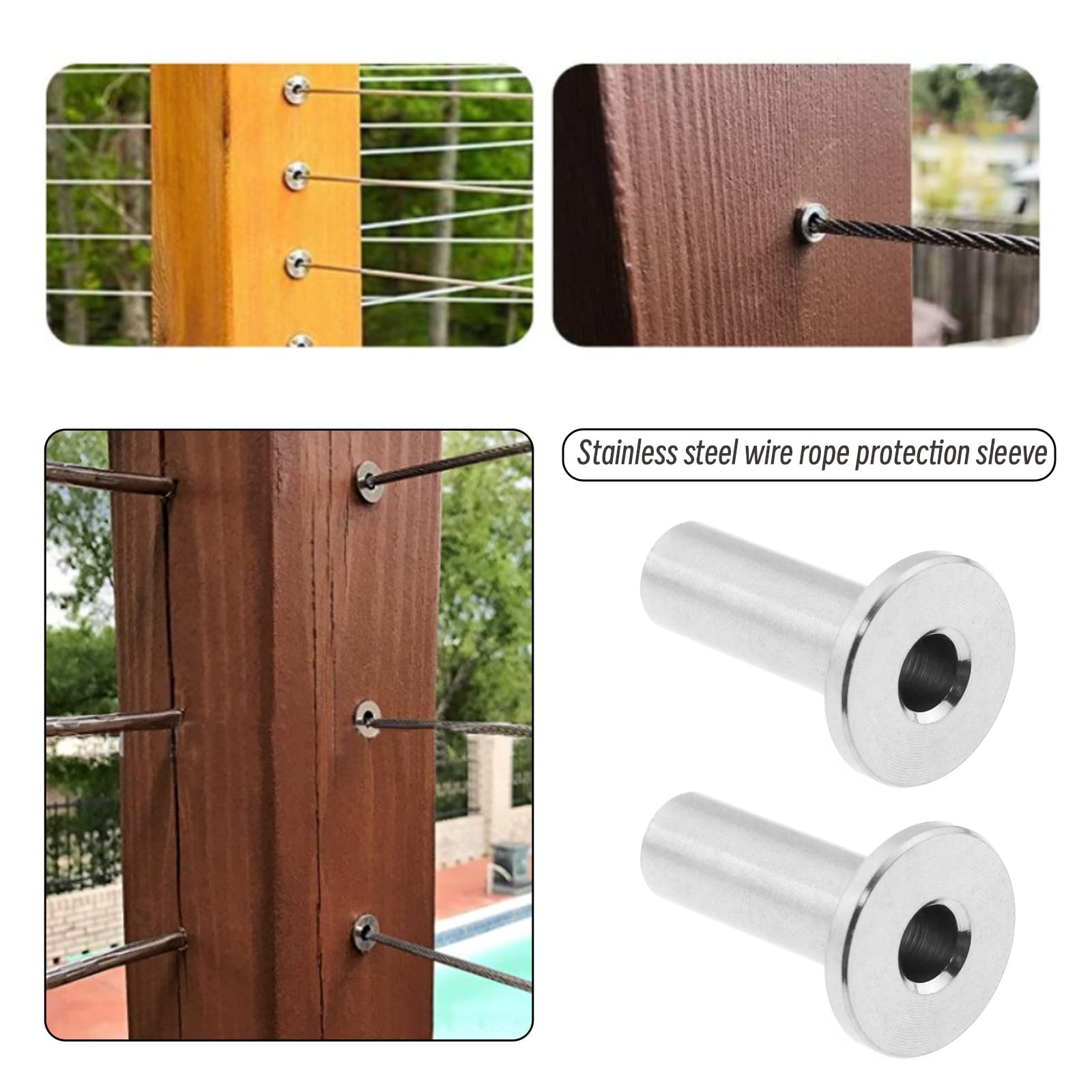 SO-TOOLS Querstabhalter Endstück Links (4er-Set) – Edelstahl 22 Mm Für 12 Mm Rundstäbe, Geländer & Reling Querstabhalter Edelstahl