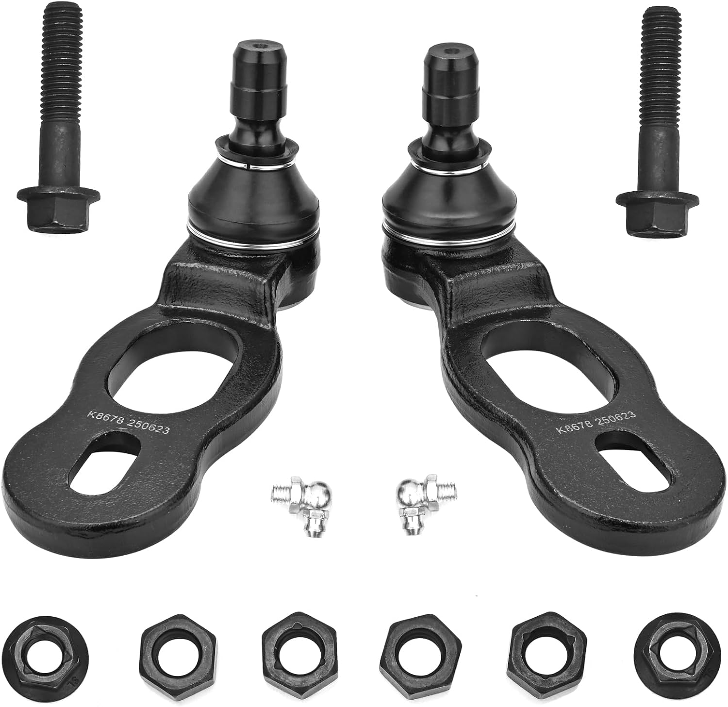 JLEO K8678 2PCS Front Upper Suspension Ball Joint for 1995-2002 Lincoln Town Car,for 1995-2002 Mercury Grand Marquis,for 1995-2002 Ford Crown Victoria