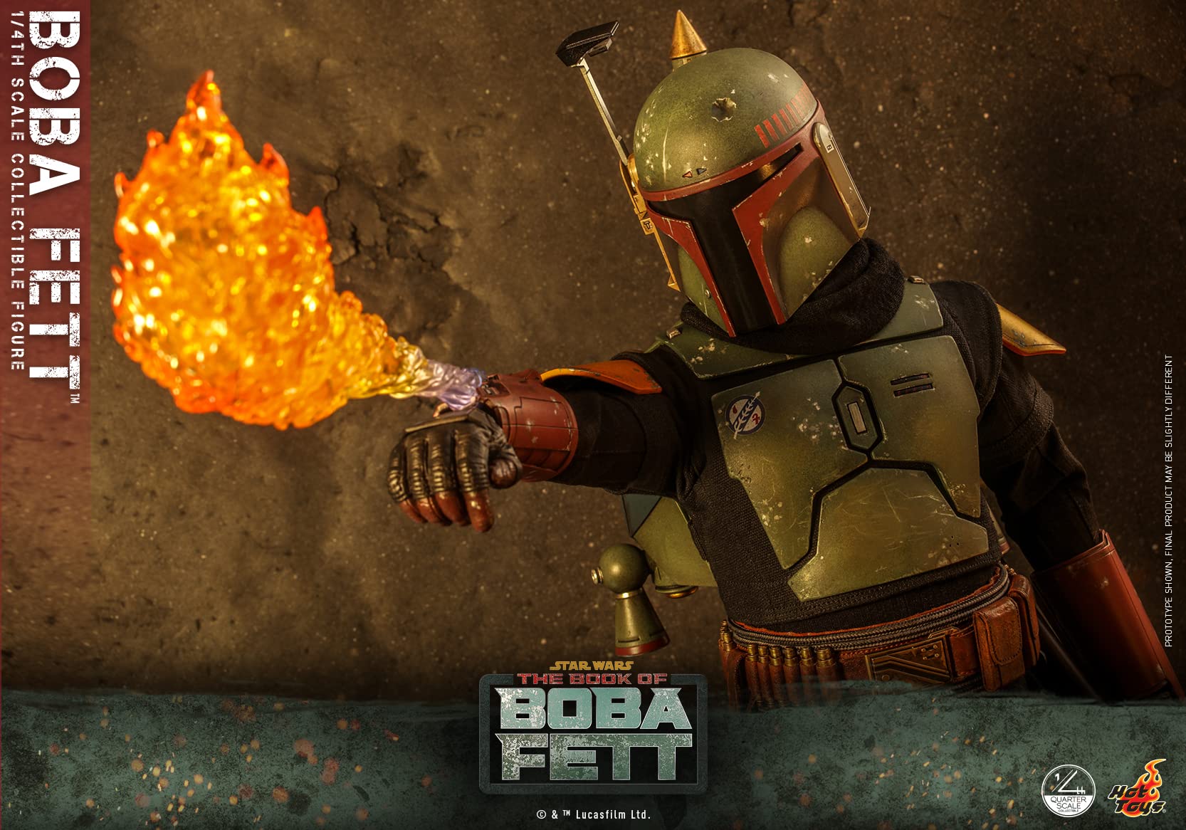 Amazon.com: ホットトイズ(Hot Toys) Quarter Scale Boba Fett The 