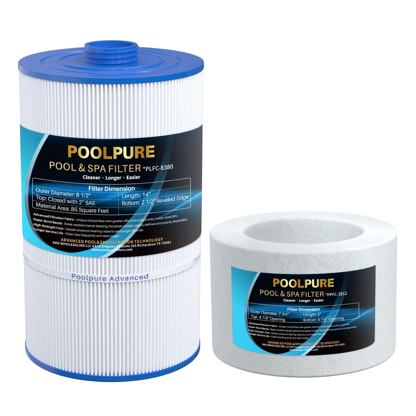 Amazon.com : POOLPURE Replacement Pool Filter for Sundance 850 780