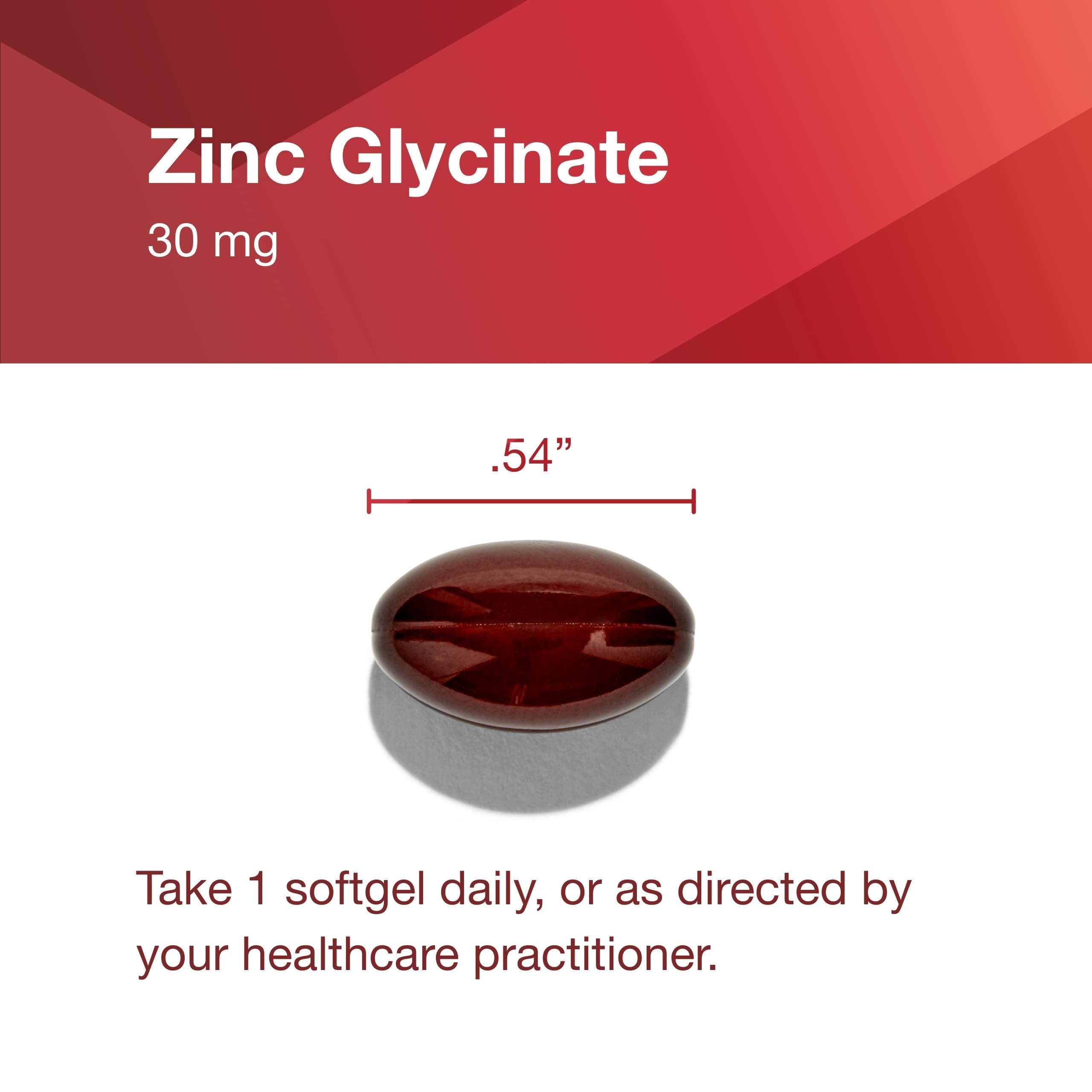 Protocol for Life Balance Zinc Glycinate 30mg, 120 Softgels — Amazon image 7
