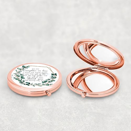 Miniatura 9 de Regalos para la madre del novio de la novia en el día de la boda, regalos de suegra para cumpleaños, Navidad, regalos para mamá de hija, espejo