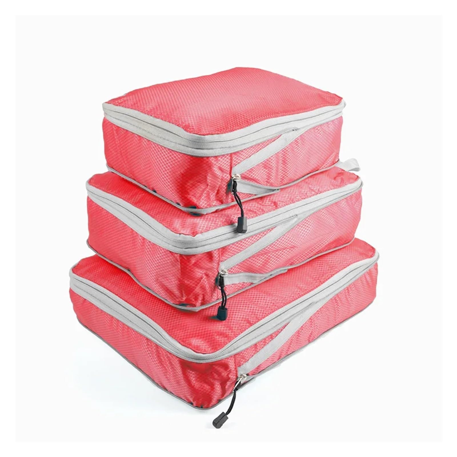 Set organizer per bagagli Borsa da viaggio con cubi di imballaggio comprimibili, pieghevole, impermeabile, valigia da viaggio in nylon portatile con organizer for bagagli a mano