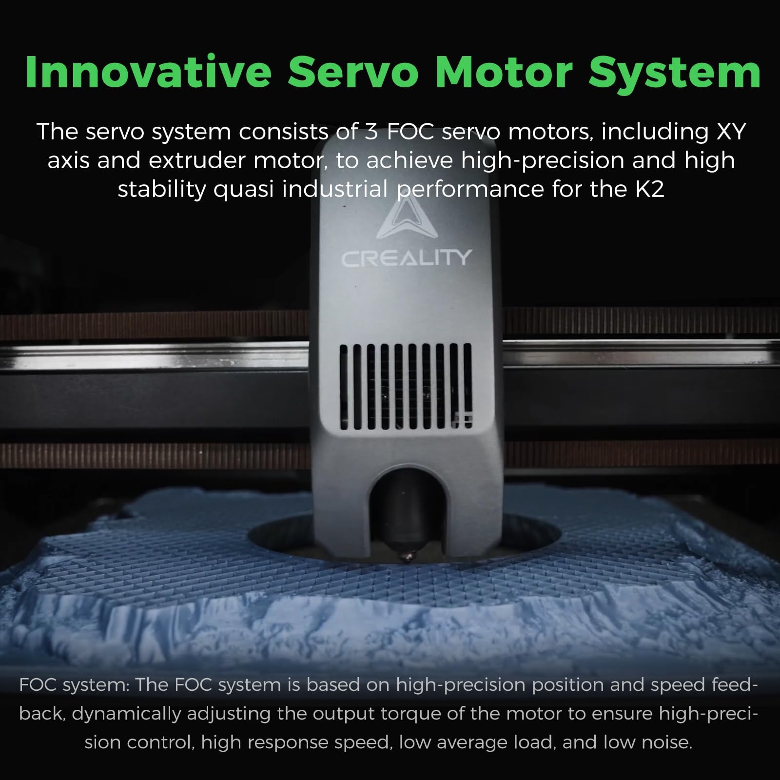 Creality K2 Combo 3D-printer, multicolor 3D-printing met CFS