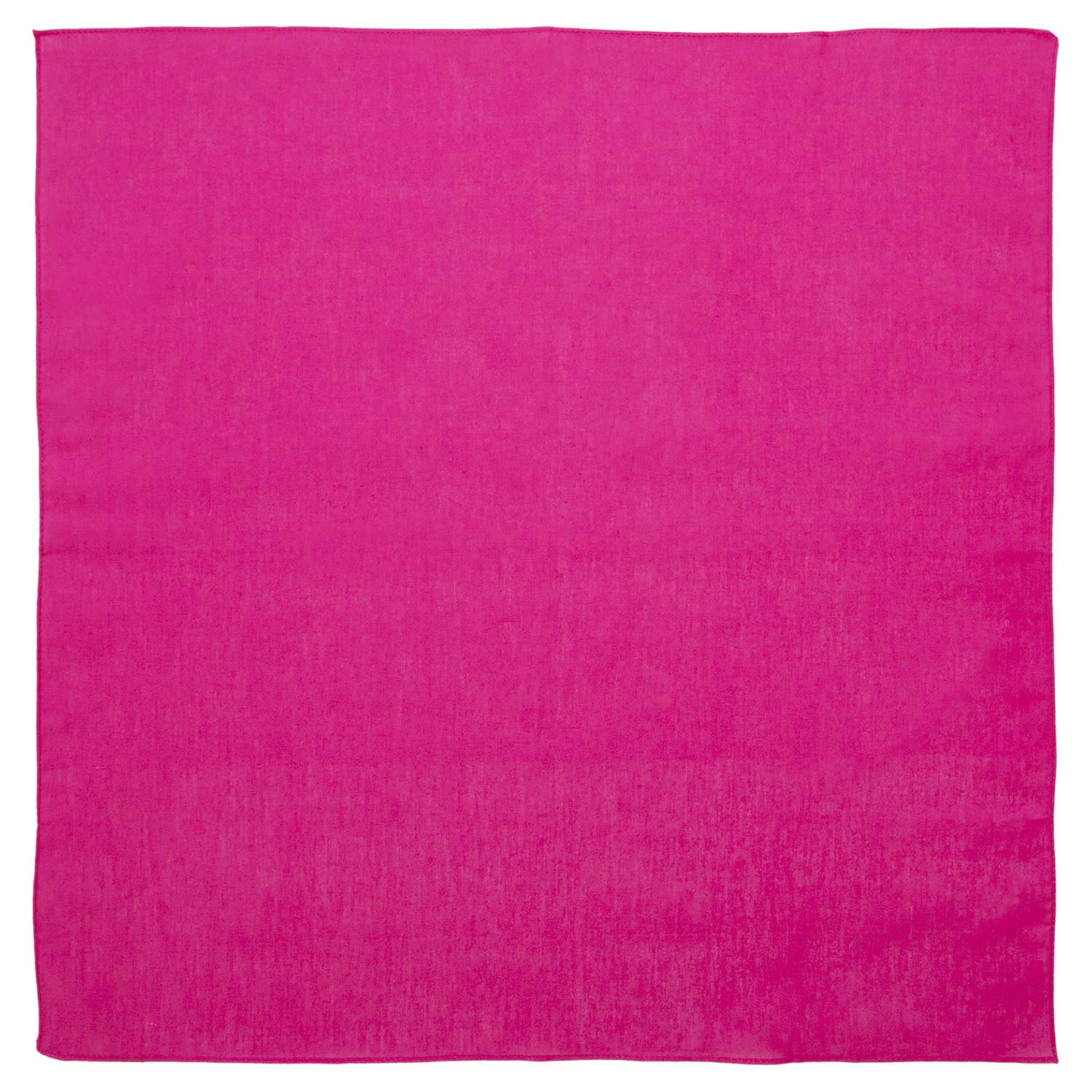 Bandana.comLarge 100% Cotton Solid Color Blank Bandanas (22” x 22”) - For Custom Printing