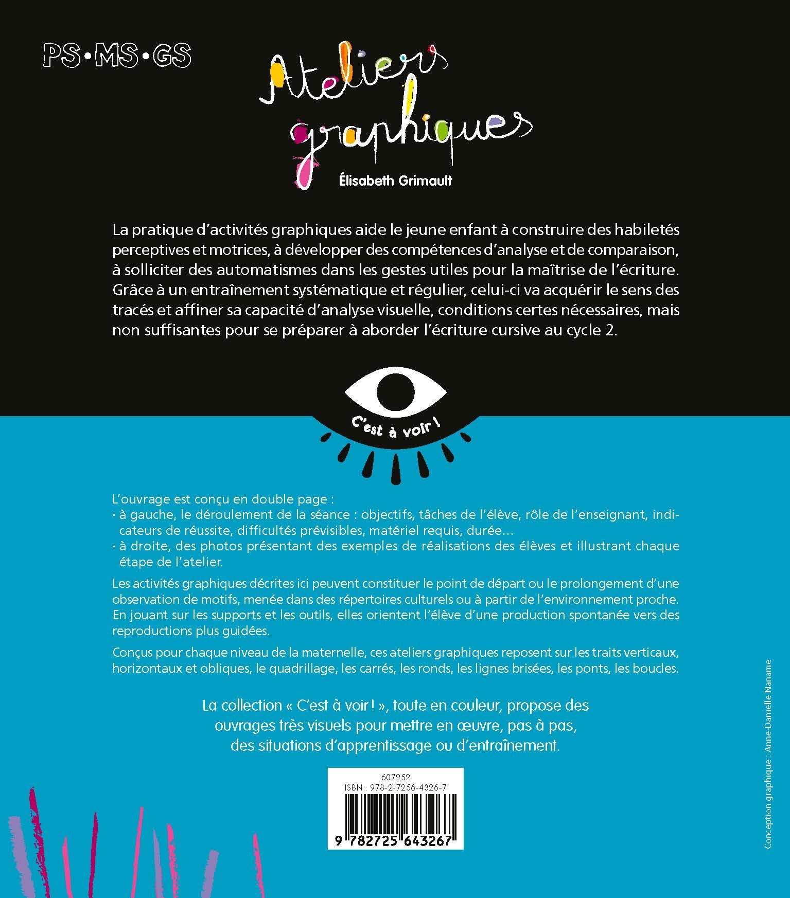 Ateliers graphiques PS - MS - GS