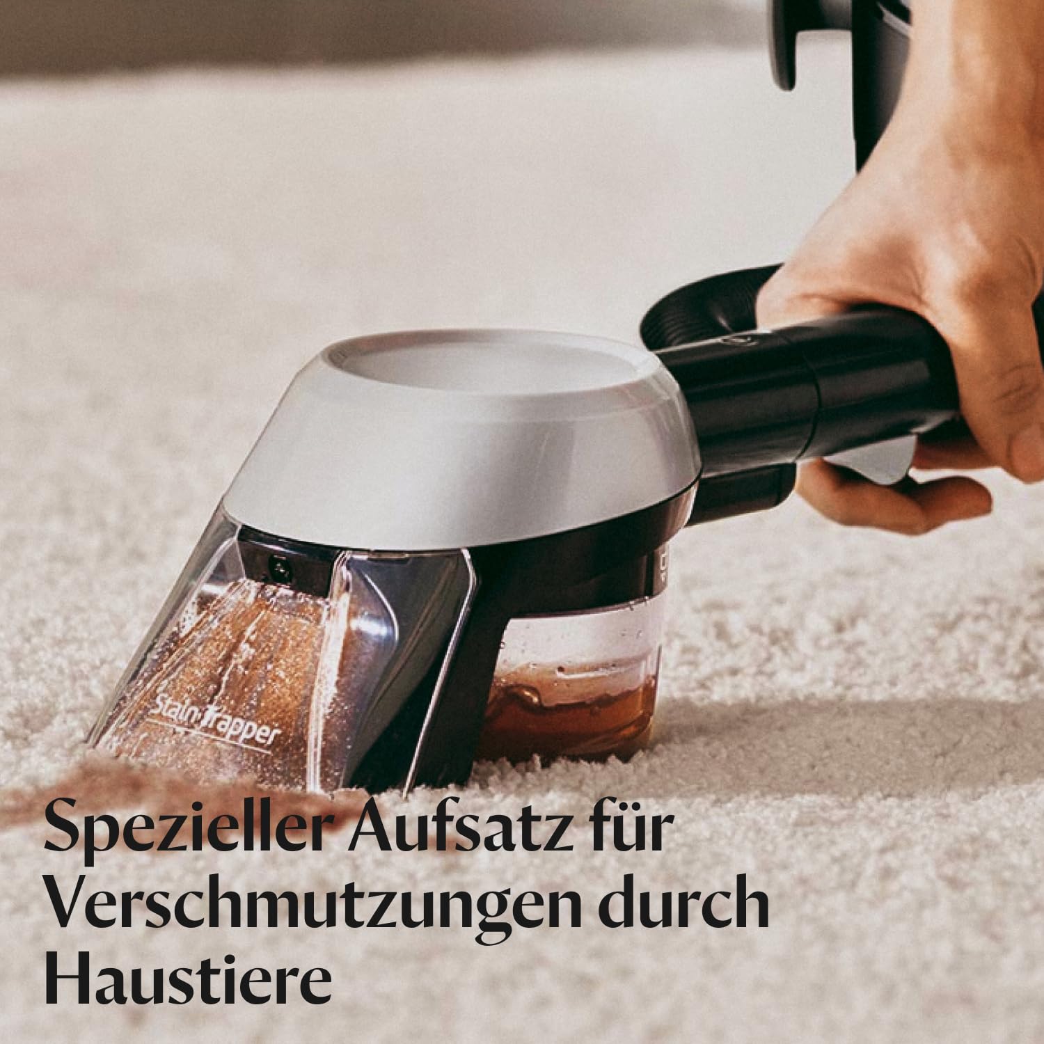 BISSELL SpotClean Pet Pro, Polsterreiniger Gerät, Teppichreiniger für Schmutzflecken, Waschsauger für Haustierhalter, Nasssauger für Teppiche, Polster, Auto & Mehr, Leistungsstarker 750W Motor, 15585