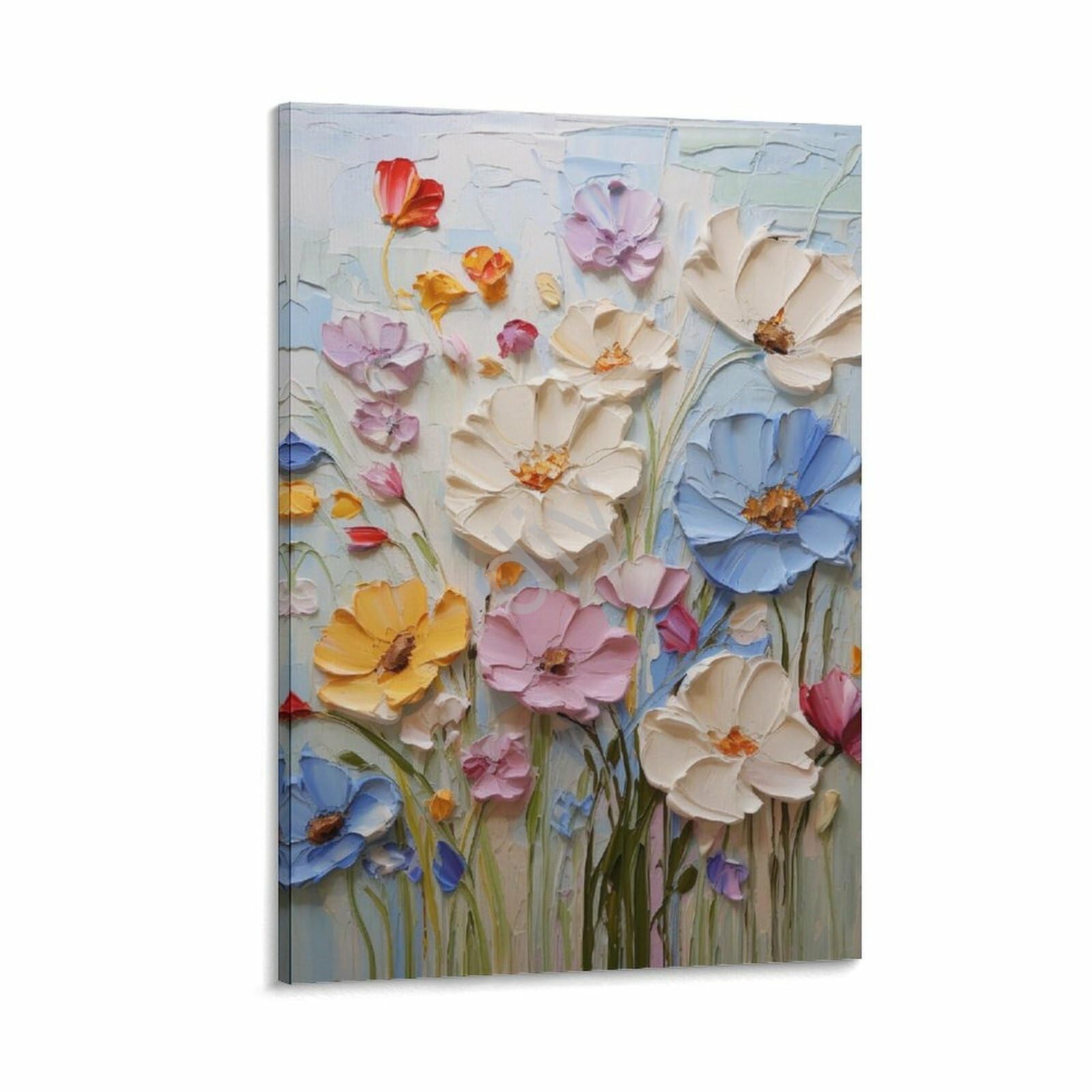 絵画　キャンバスプリント　ゴリラ　女の子　花 絵画 キャンバスプリント ゴリラ 女の子 花