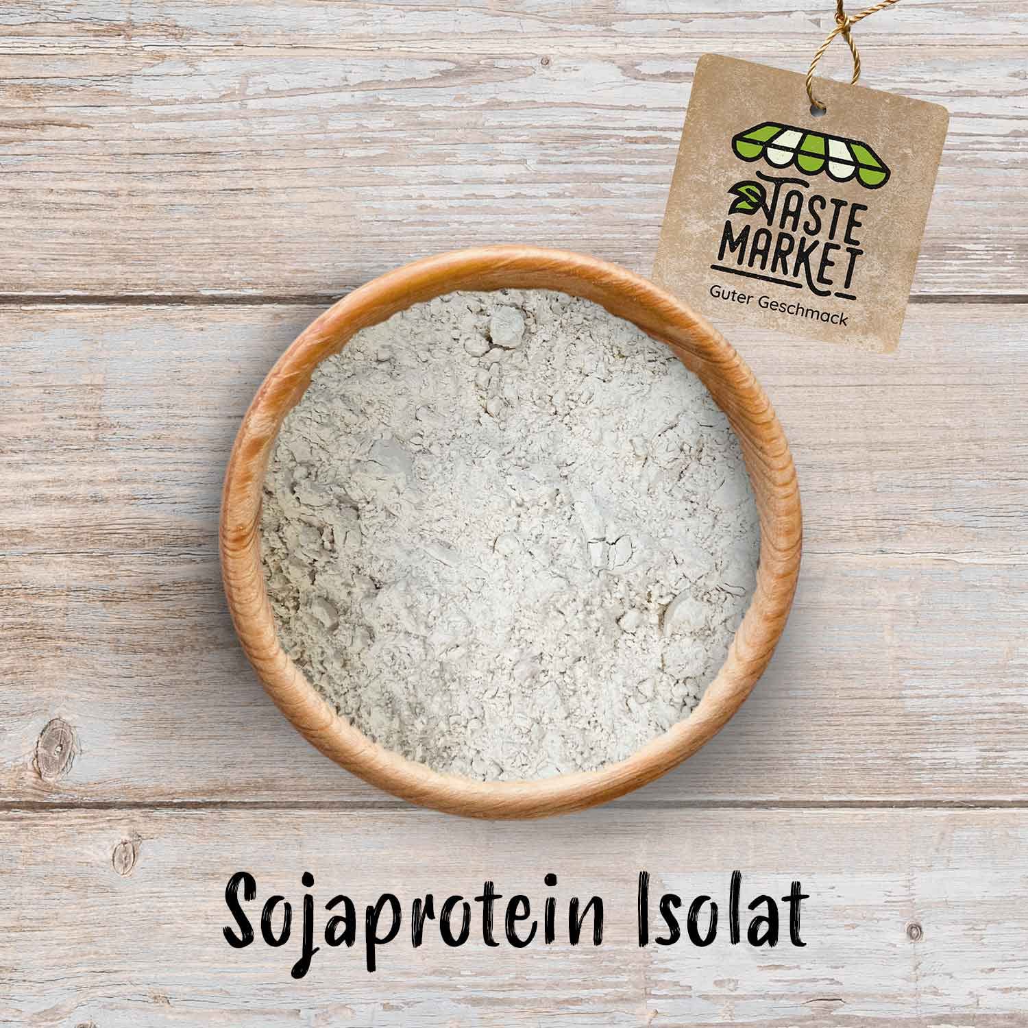 10 kg Sojaprotein Isolat | Soja Protein Pulver | 90% Proteingehalt | Vegan | Eiweißpulver | Taste Market