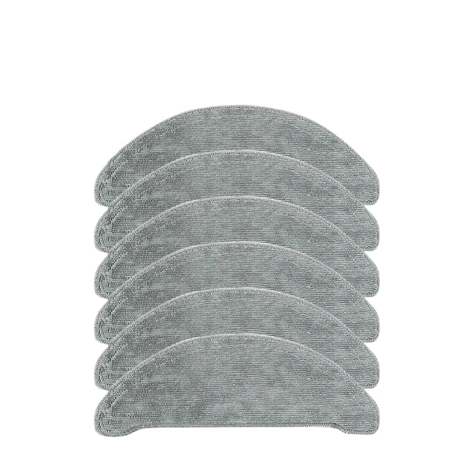 Compatible For Roidmi， Eve Plus Robotic Vacuum Cleaner MopCloth Holder Mop Cloth Accessories(6pcs)