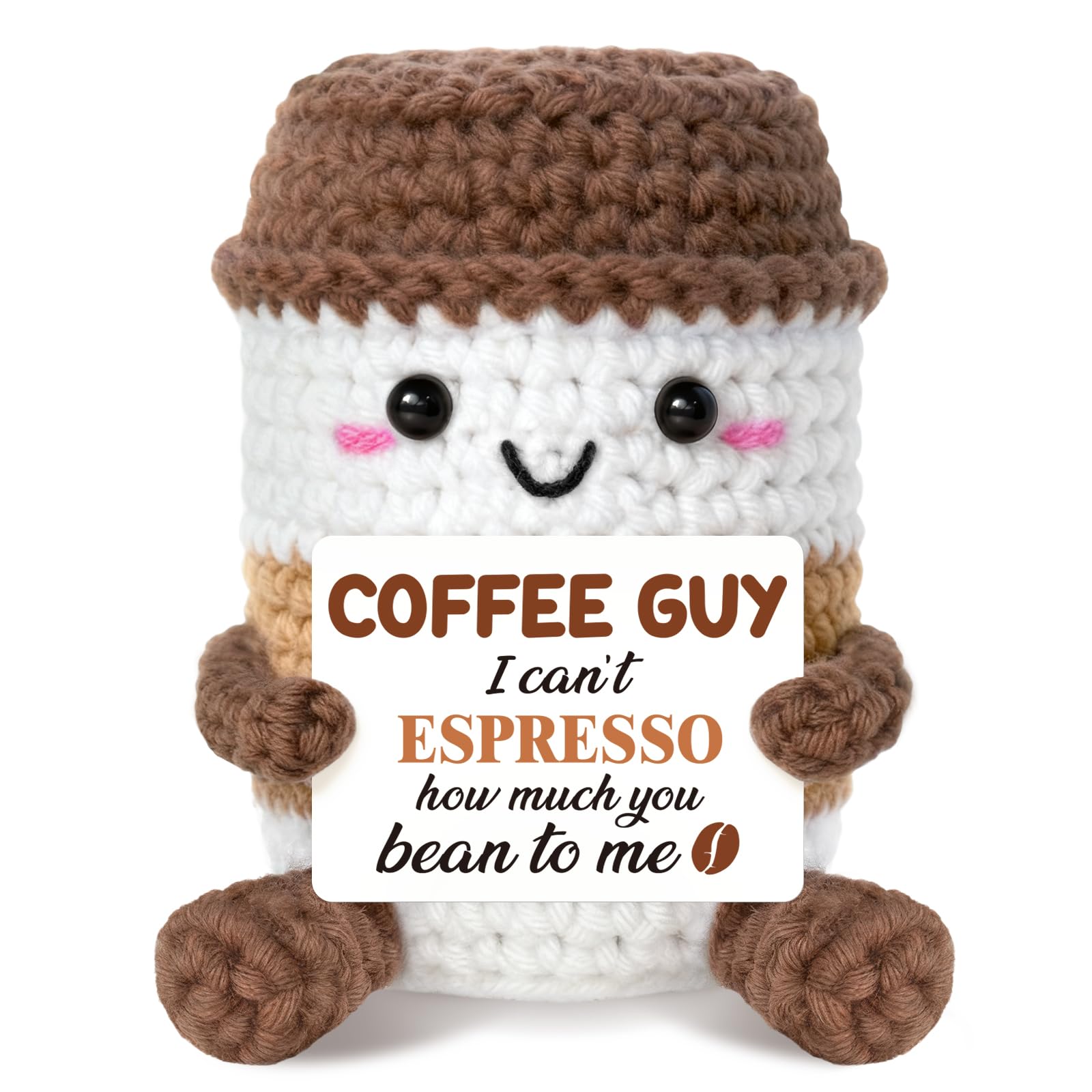 Coffee Lovers Gifts - Handmade Coffee Crochet Gift — image 1