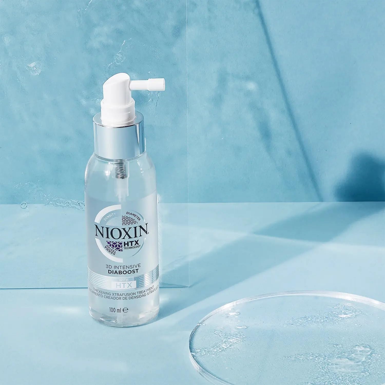 NIOXIN 3D Intensive Diaboost (100 ml) – Leave-in Haarpflege mit Koffein, Niacinamid und Panthenol – für verbessertes Haarwachstum* – Kopfhaut Serum für dichter und voller aussehendes Haar