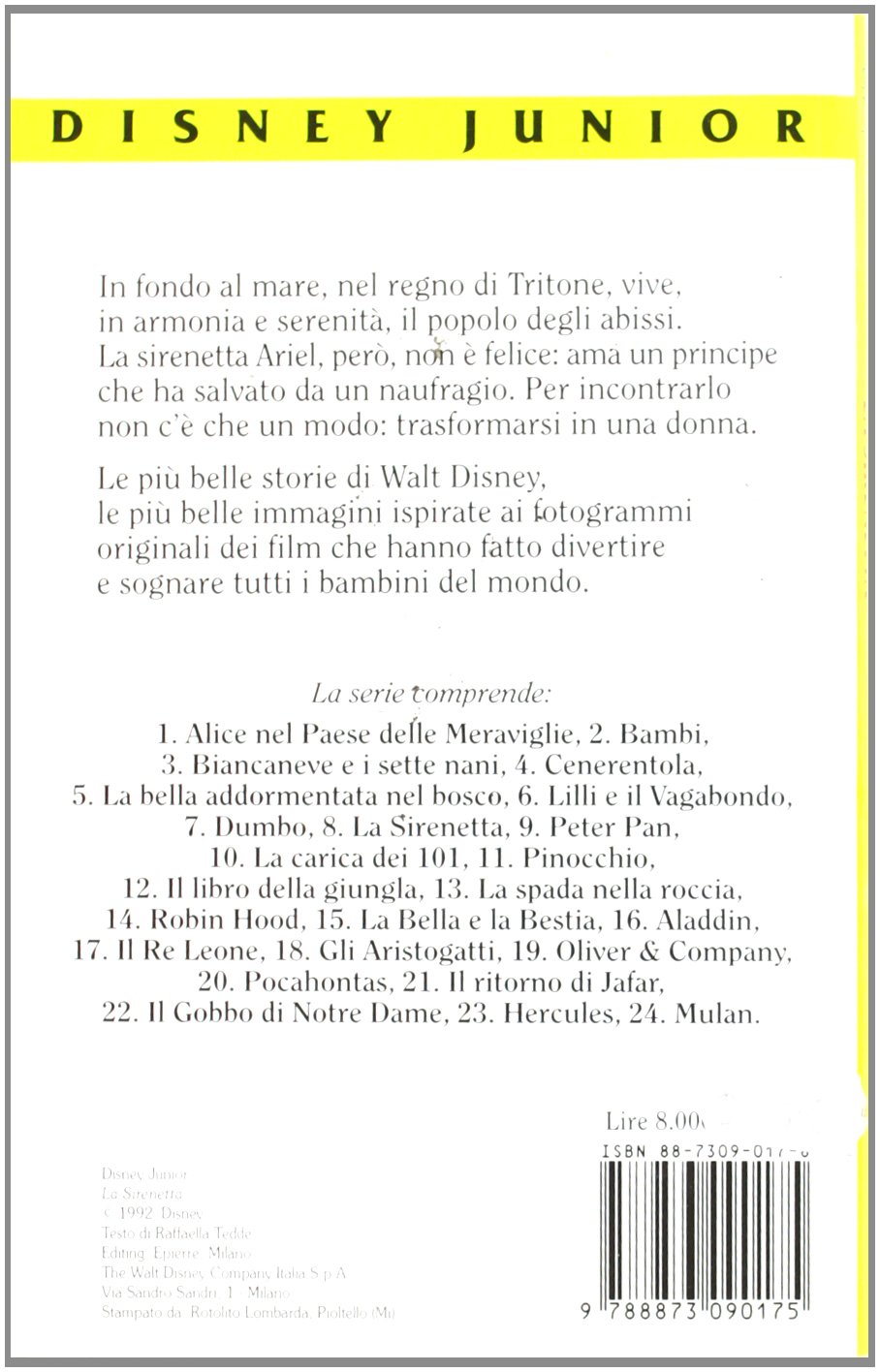 La sirenetta. Ediz. illustrata