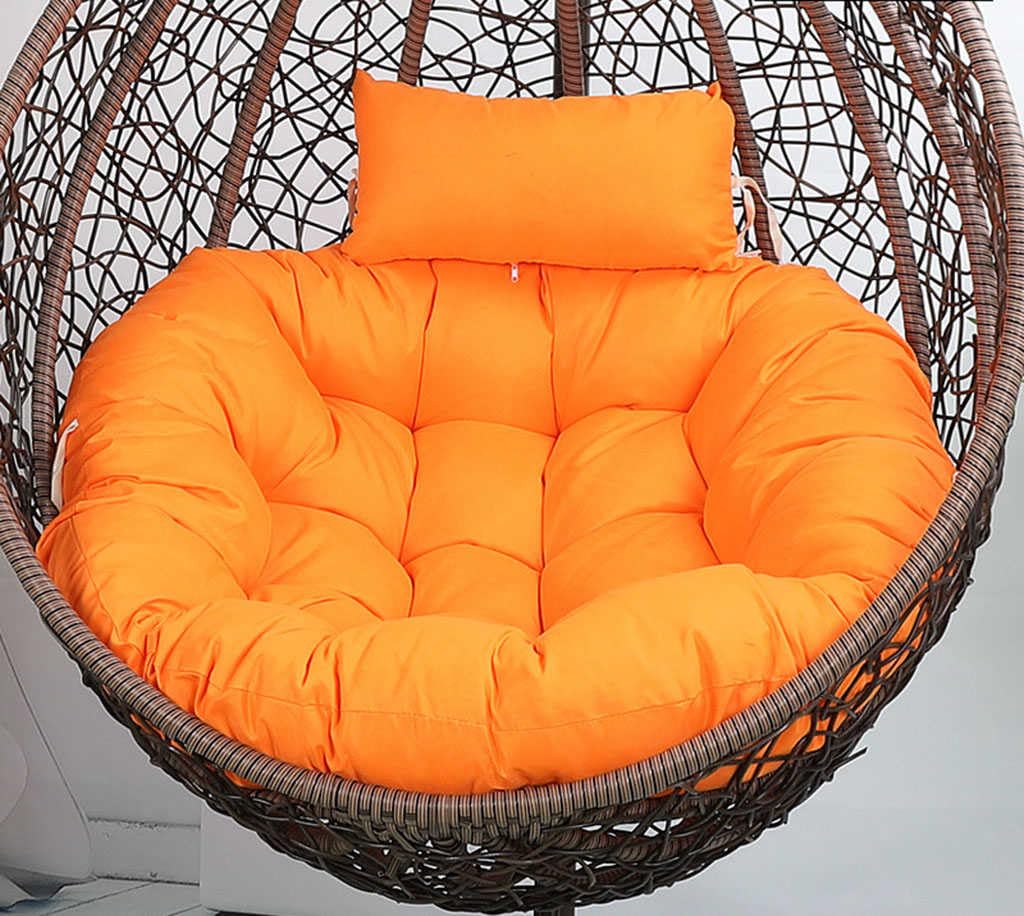 LXJBBD egg Garden Chair Cushion - Washable Hanging Mat Pads Replacement, Indoor Outdoor Swing Chair Cushion