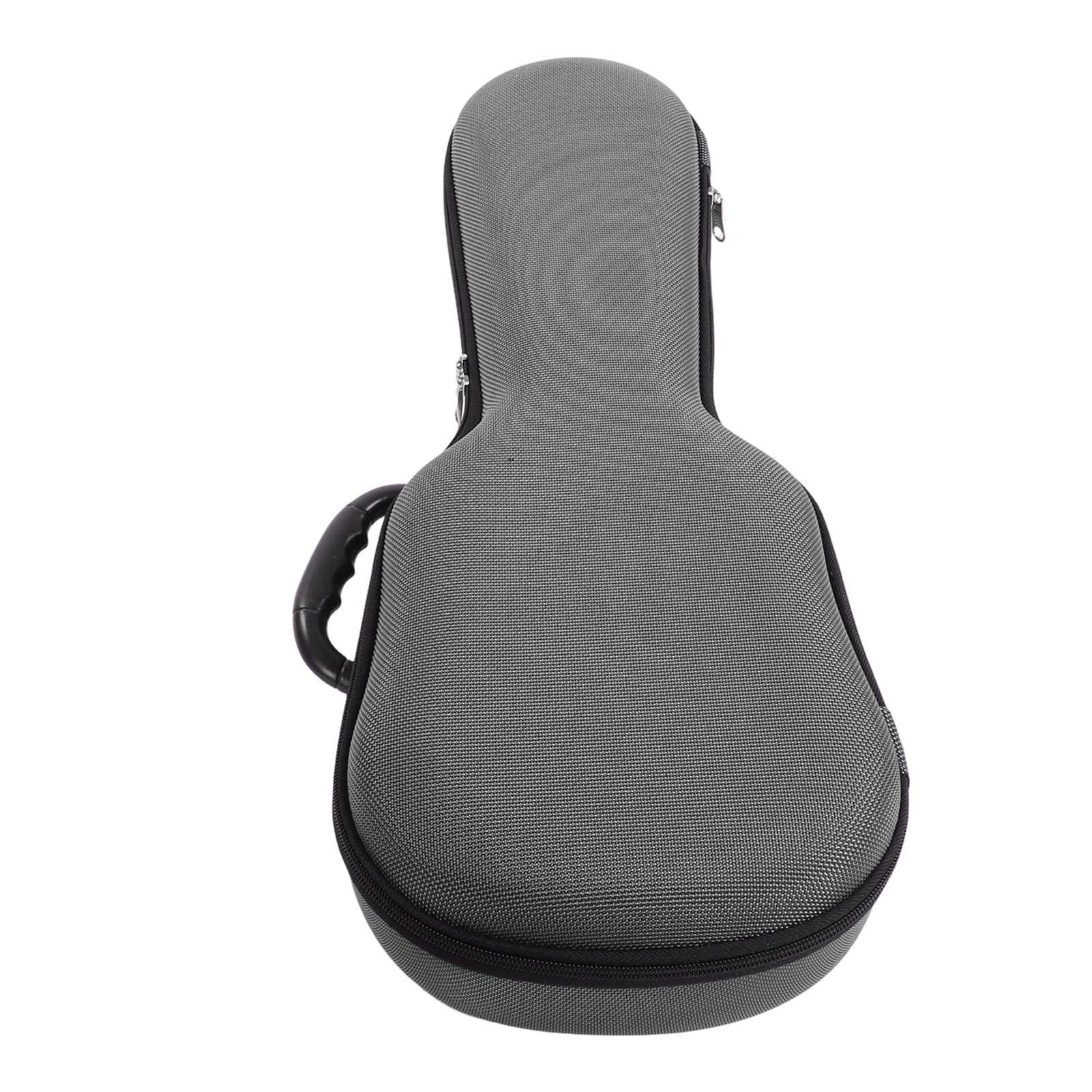 Alomejor Funda para Guitarra Acústica de 21 Pulgadas, Estuche Resistente con Correa para el Hombro Desmontable, Hebilla Interior de Felpa para el Cuello, Ergonómico para Ukelele de 21 (Gray)