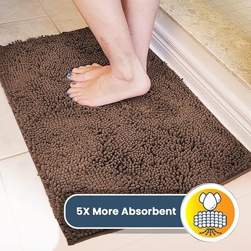 Vista 180 de Muddy Mat® - Tapete de microfibra superabsorbente para mascotas, antideslizante y lavable, de felpilla, secado rápido, para entrada