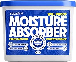 Moisture Absorber, 280g, Spill Proof Dehumidifier, Fights Moisture, Prevents Damage & Fungus